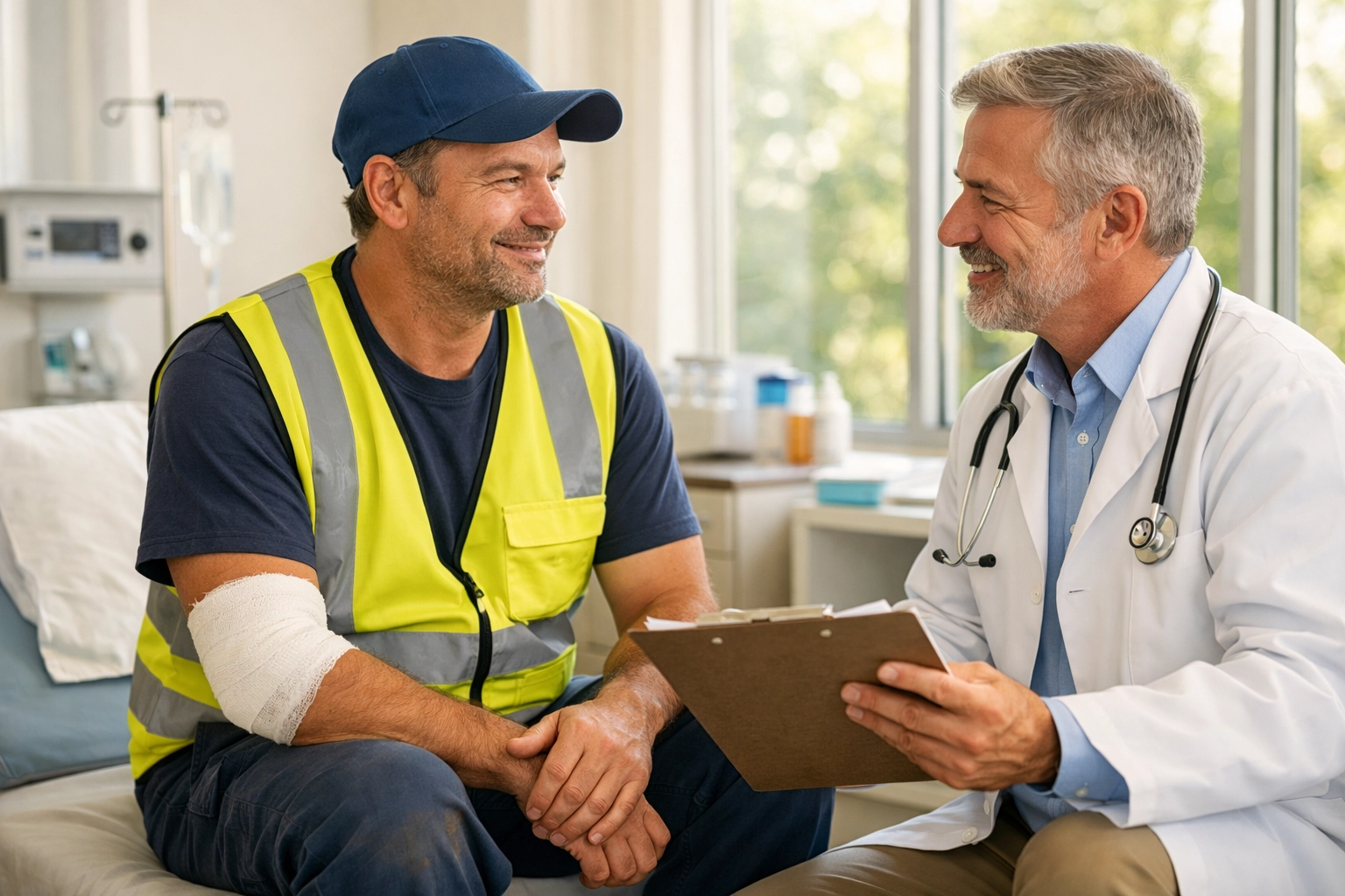 Injured worker receiving medical care covered by Massachusetts workers compensation
