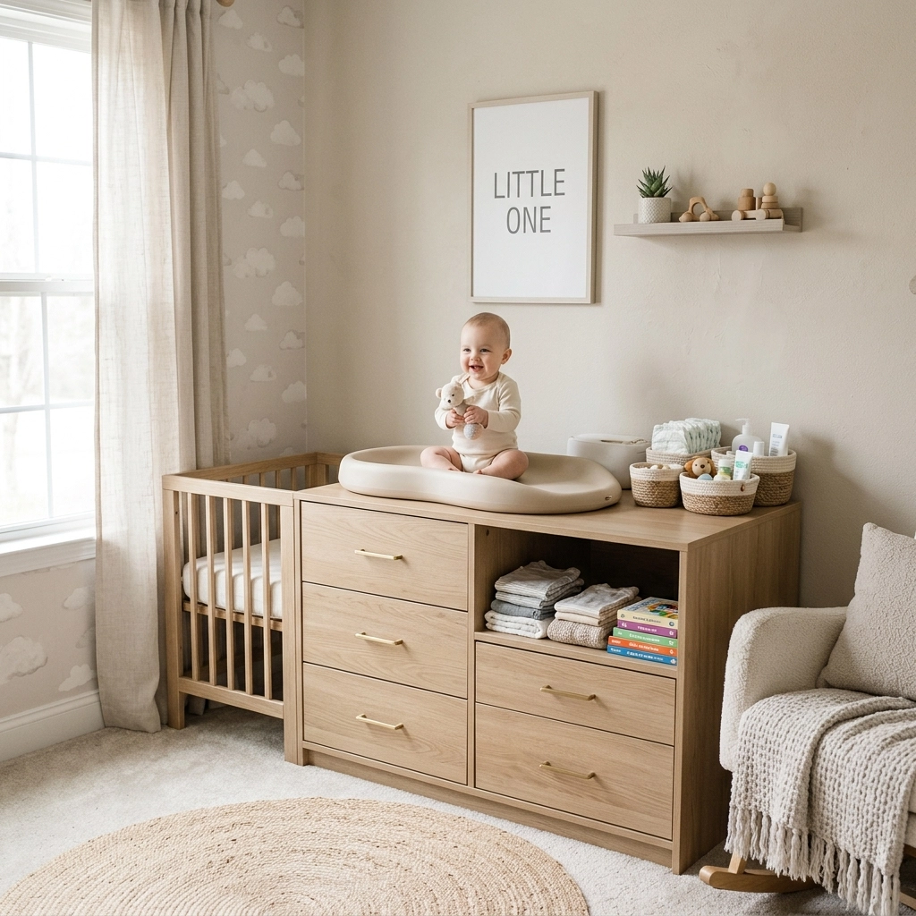 [HERO] Amazon Find: The 6-in-1 Nursery Hack That Saves Your Space (and Sanity)