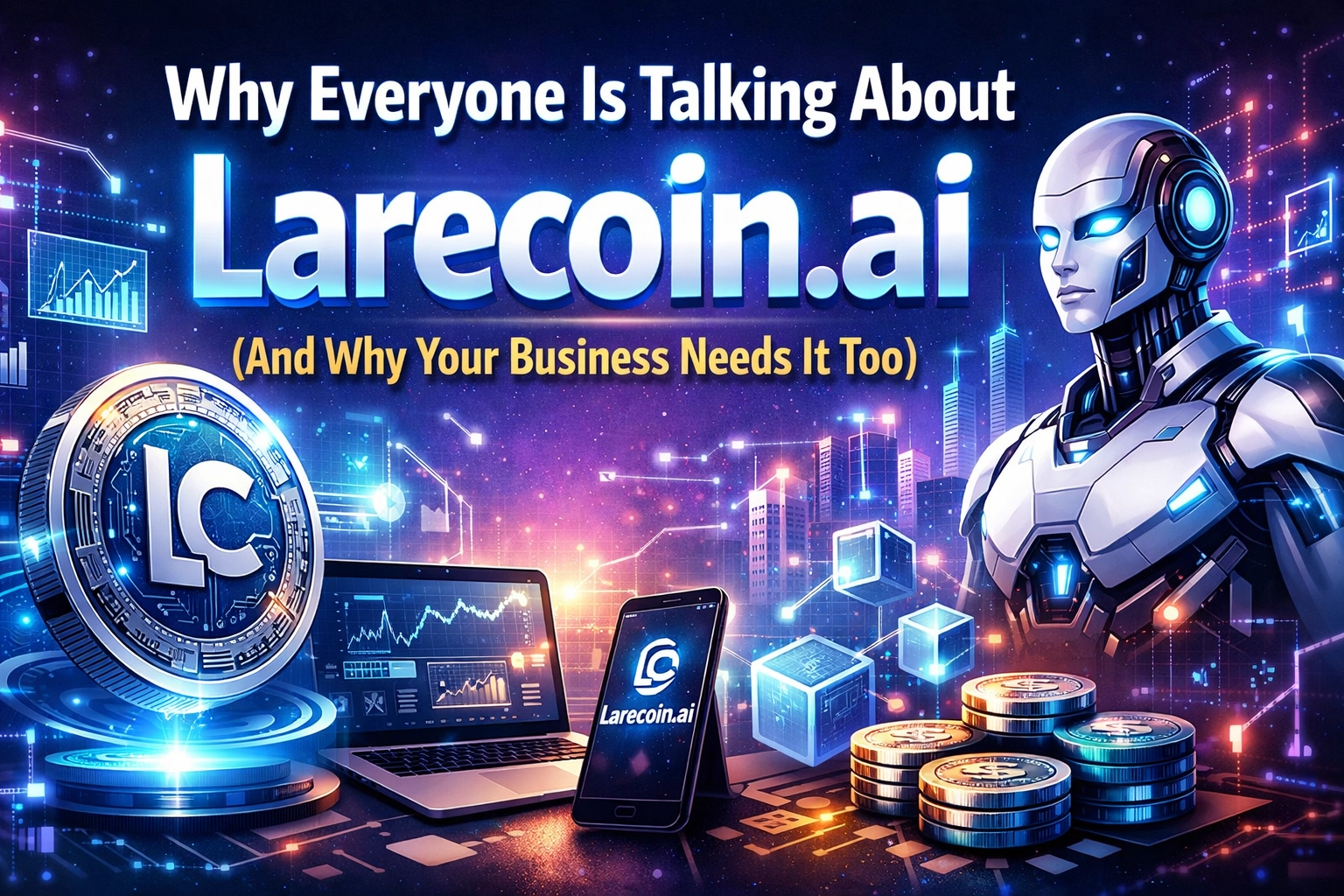 [HERO] Why Everyone Is Talking About Larecoin.ai (And Why Your Business Needs It Too)