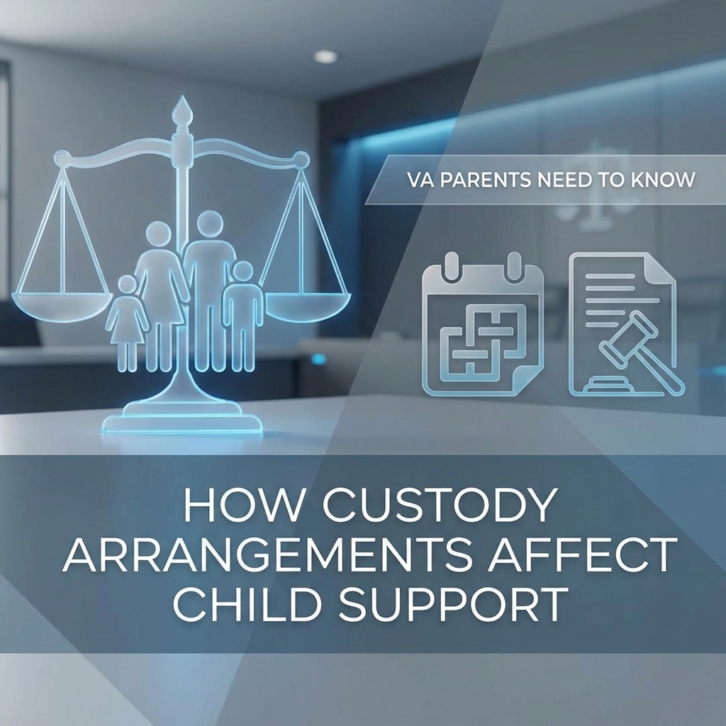 How Custody Arrangements Affect Child Support: What Virginia Parents Need to Know