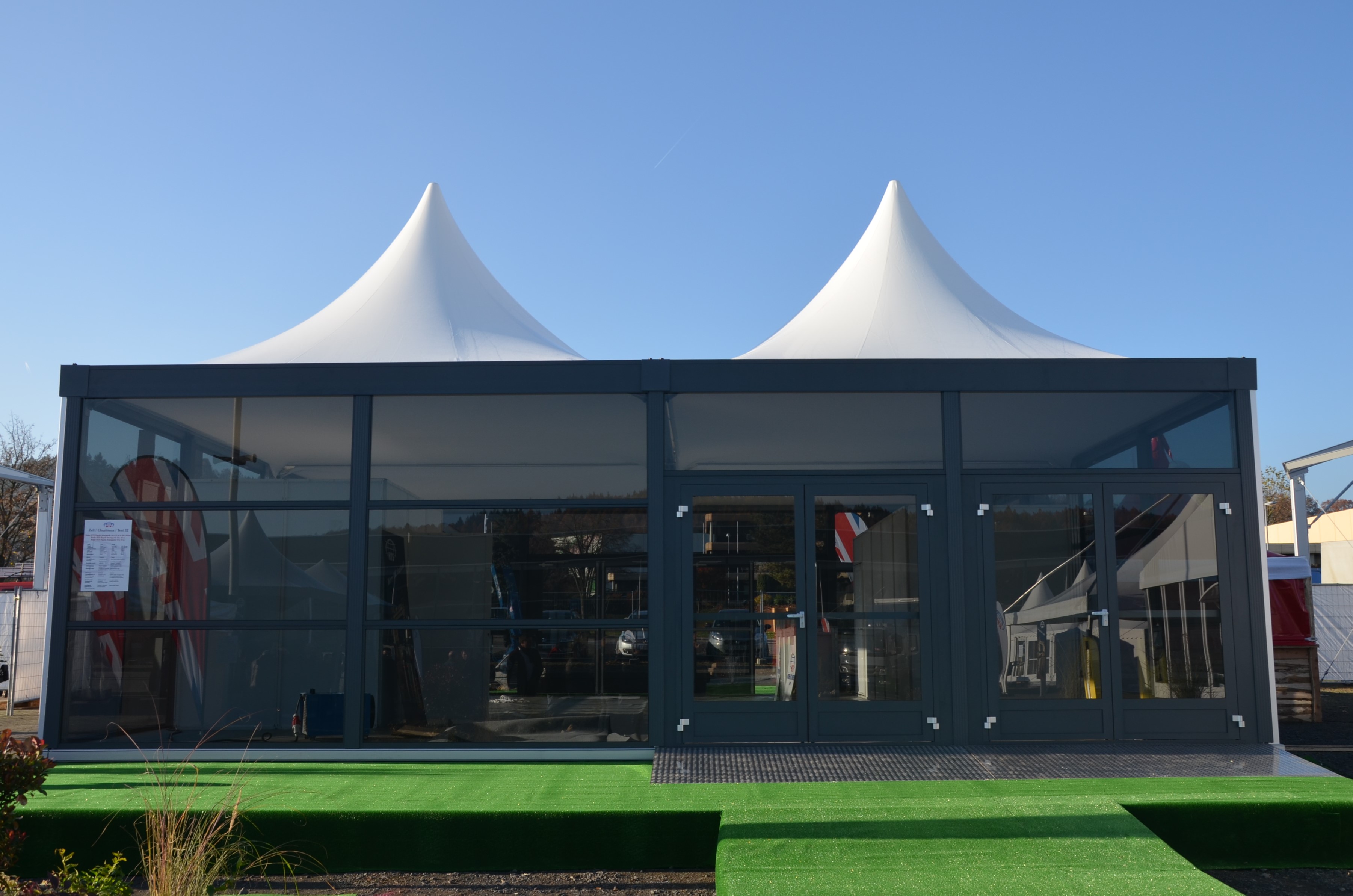 Modern Glass Pavilion