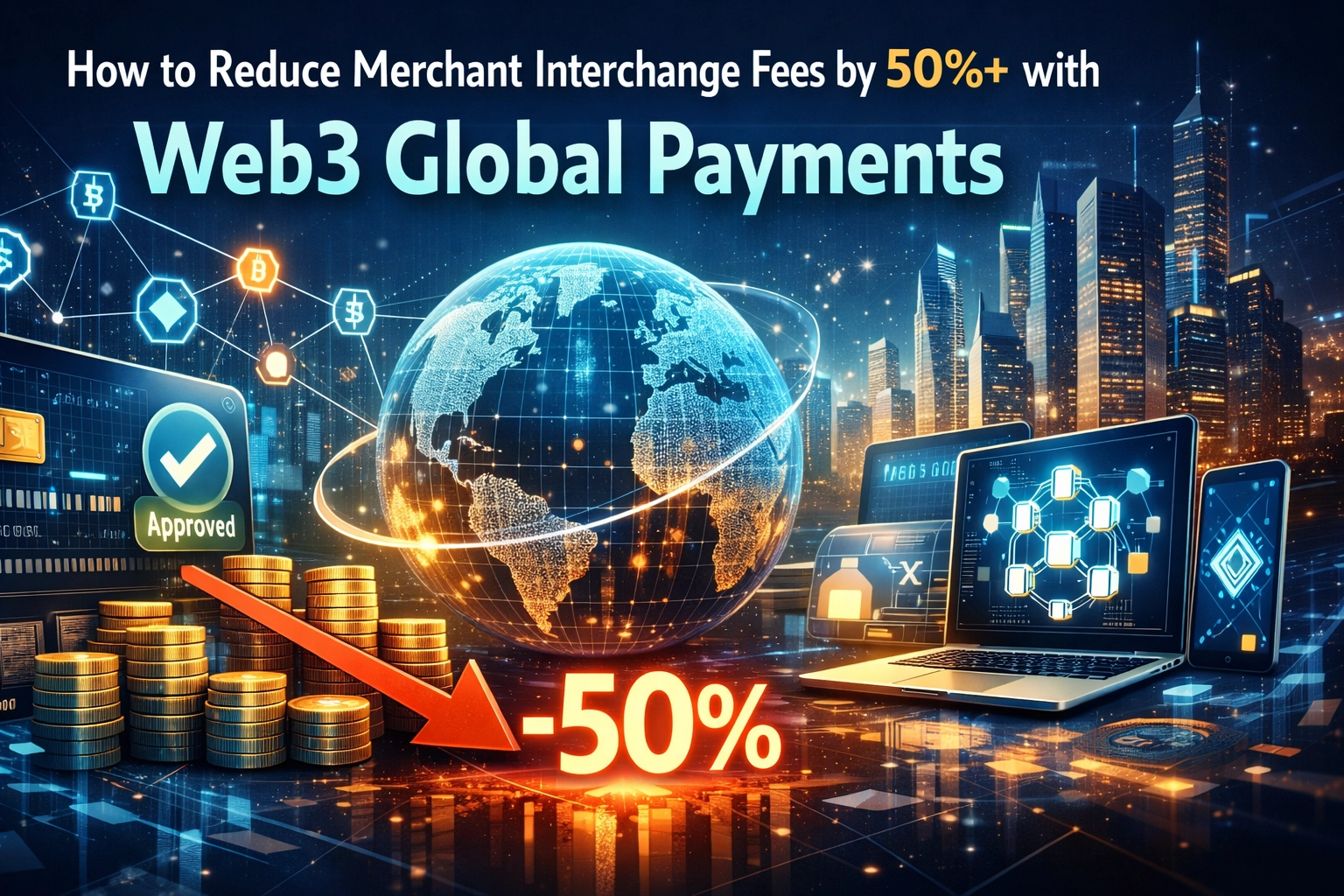 [HERO] How to Reduce Merchant Interchange Fees by 50%+ with Web3 Global Payments