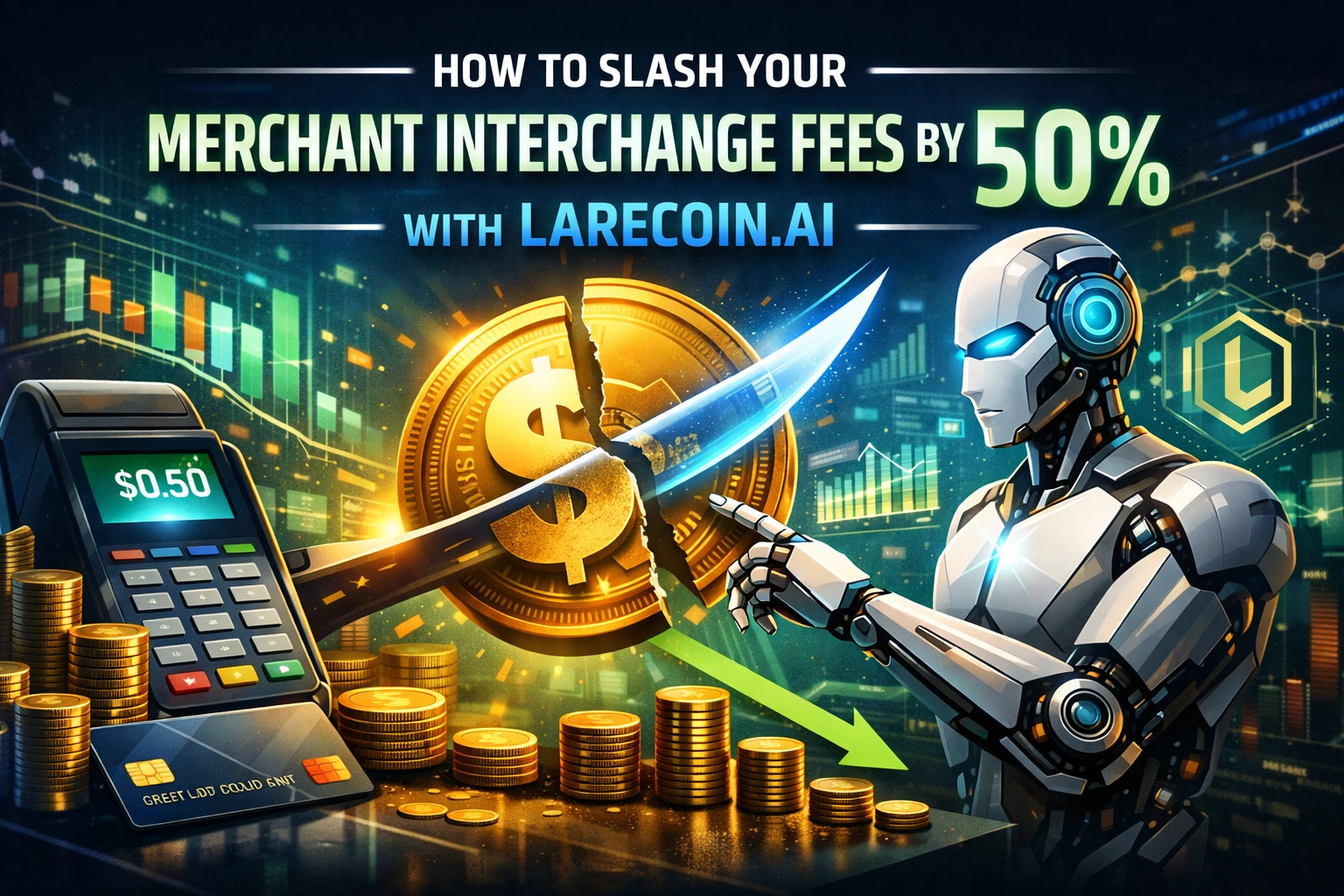 [HERO] How to Slash Your Merchant Interchange Fees by 50% with Larecoin.ai