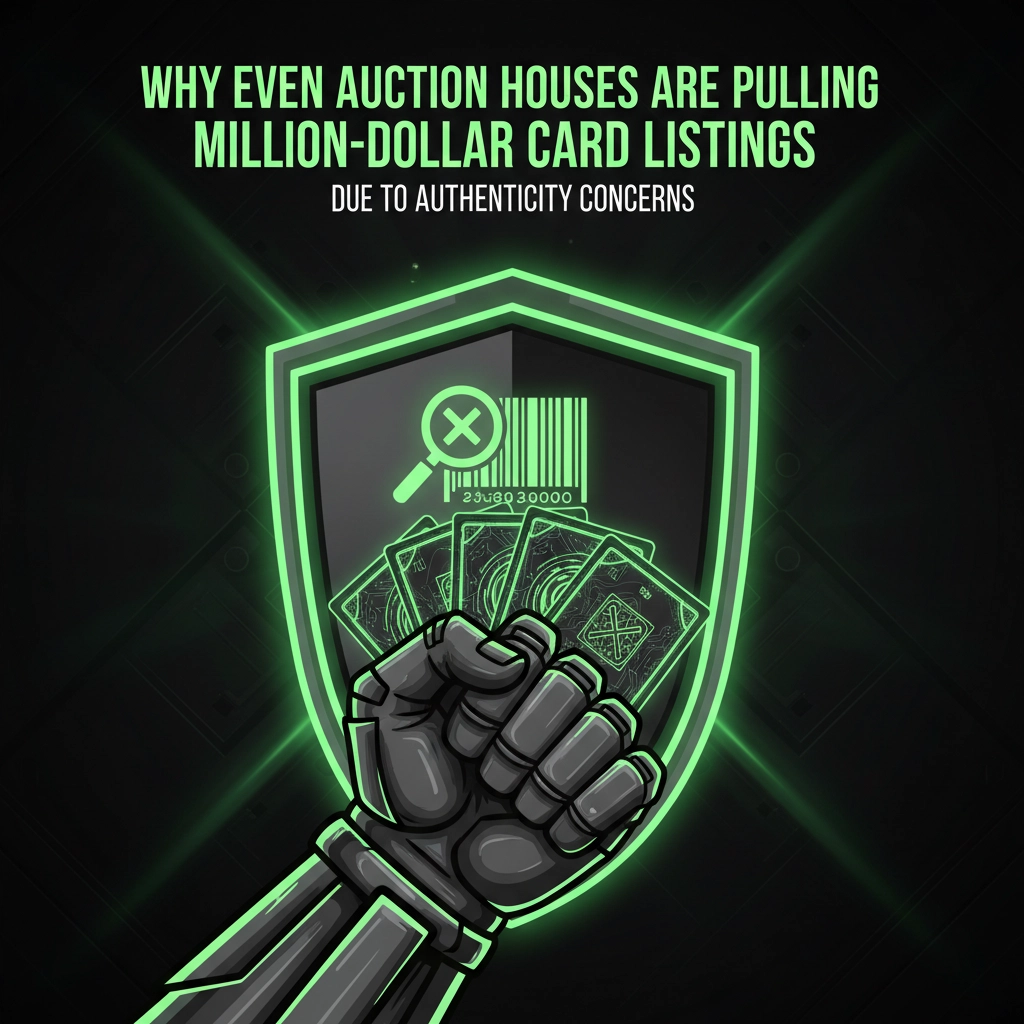 Why Even Auction Houses Are Pulling Million-Dollar Card Listings Due to Authenticity Concerns