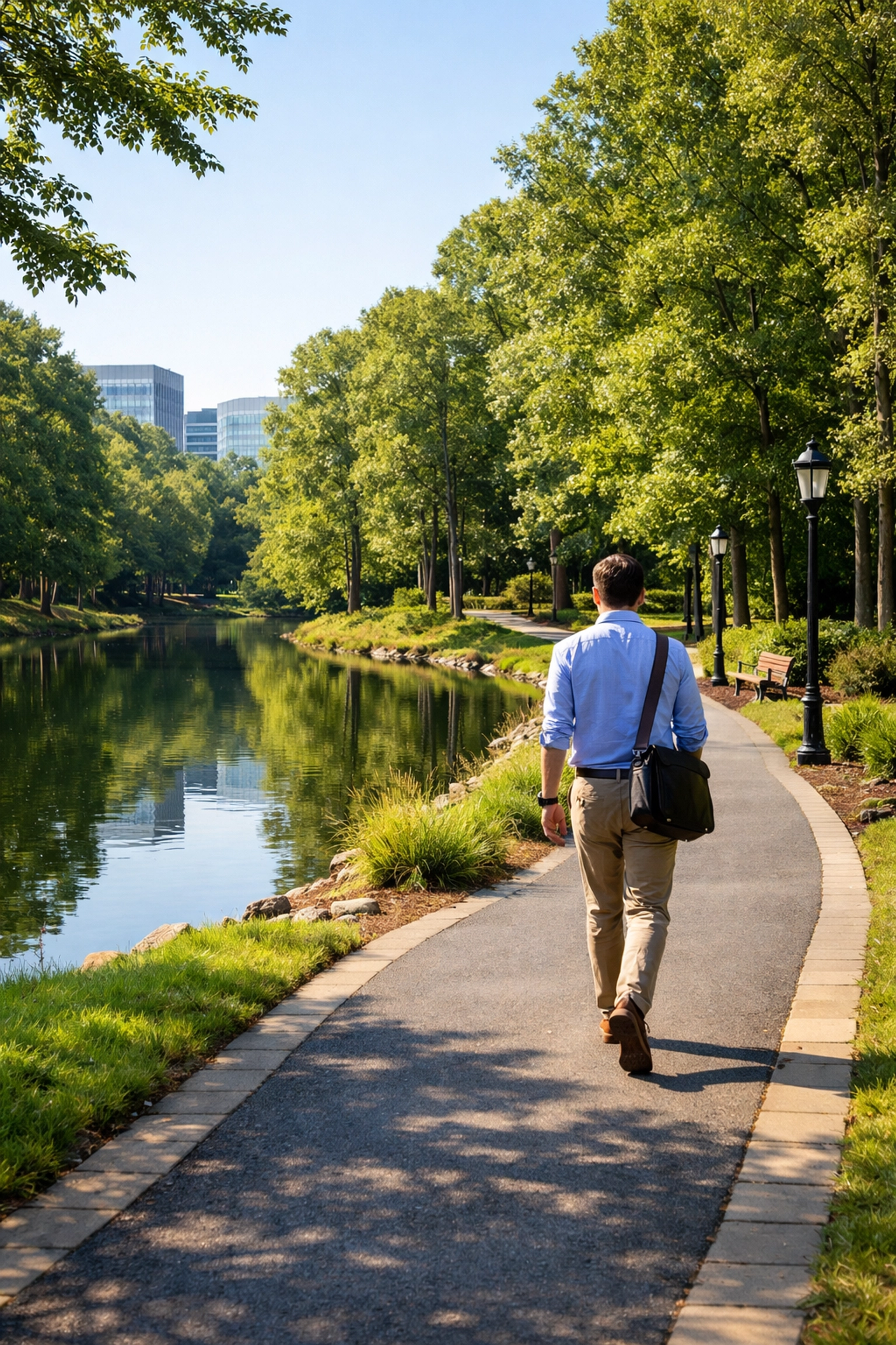 Ballantyne walking trails Charlotte