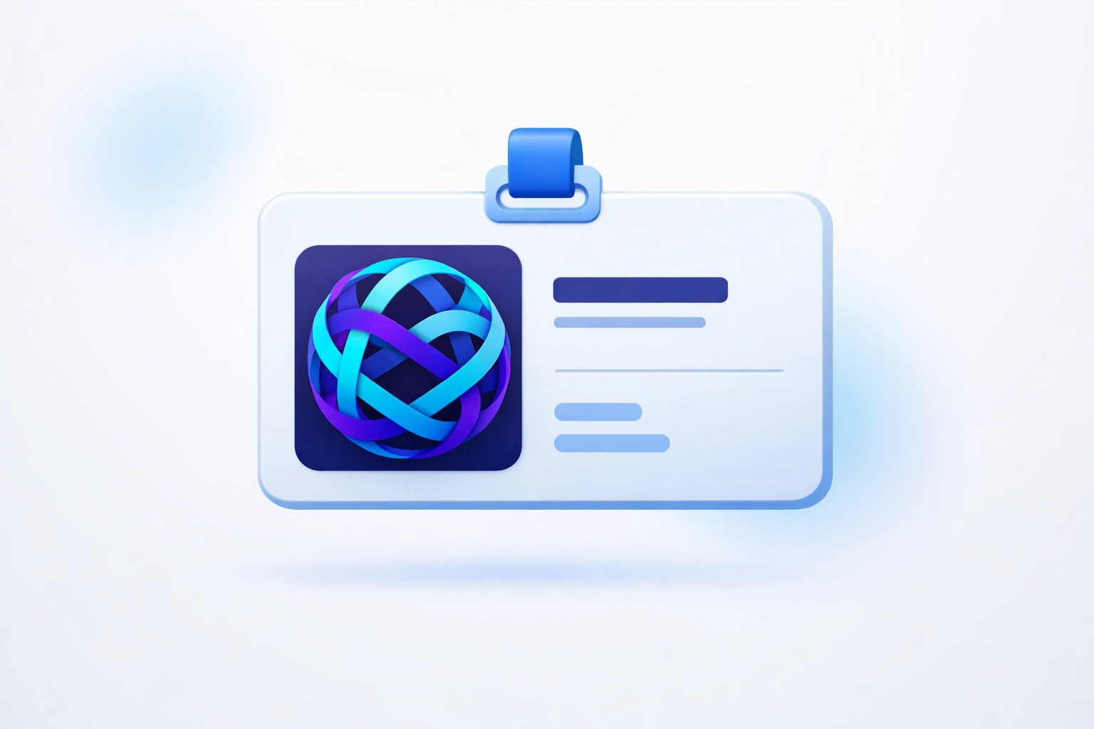 Unique digital identity badge for AI agents to replace anonymous shared keys for better governance.