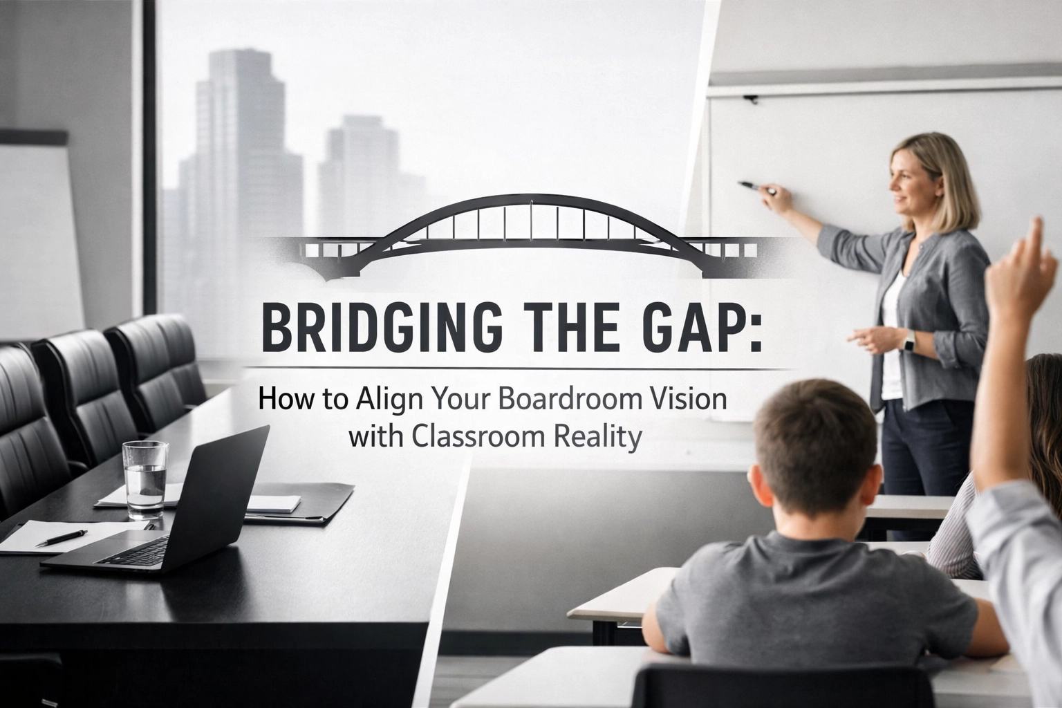 [HERO] Bridging the Gap: How to Align Your Boardroom Vision with Classroom Reality