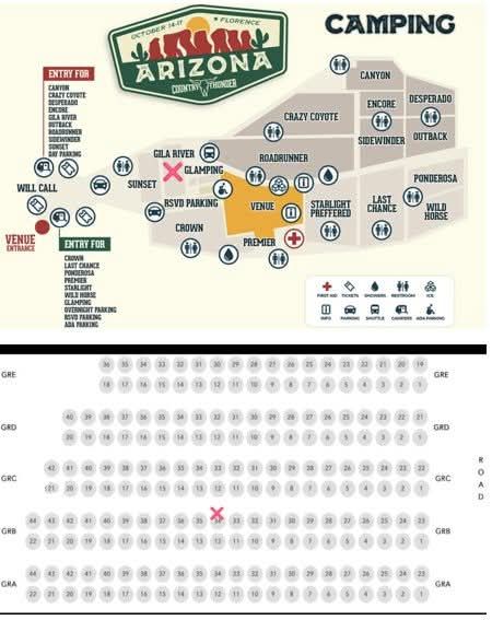Country Thunder Arizona Campground Map