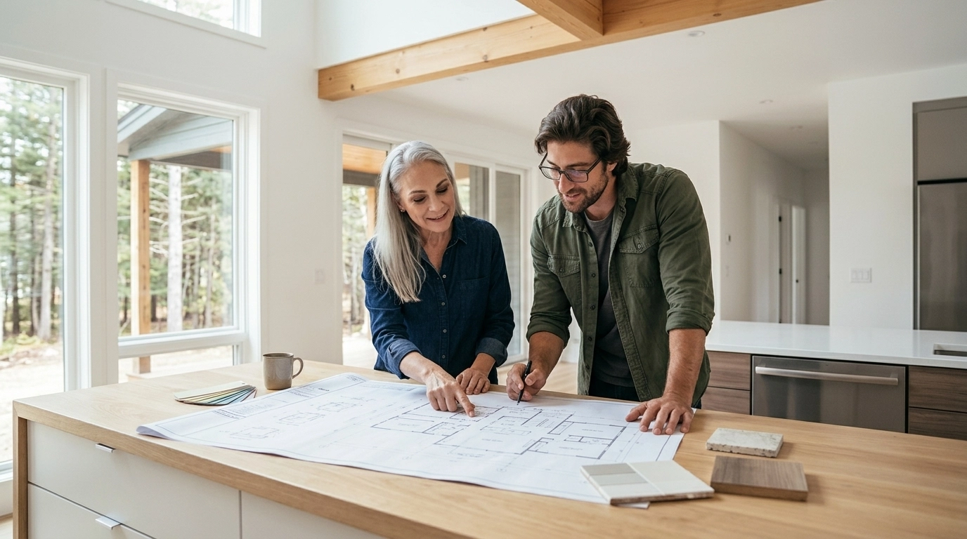 Planning the perfect renovation roadmap in a sunlit NH home