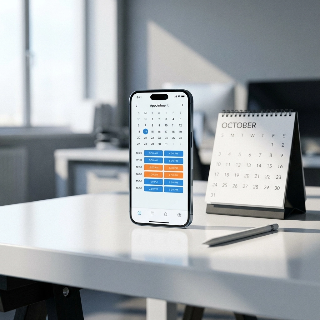 Automated appointment scheduling interface