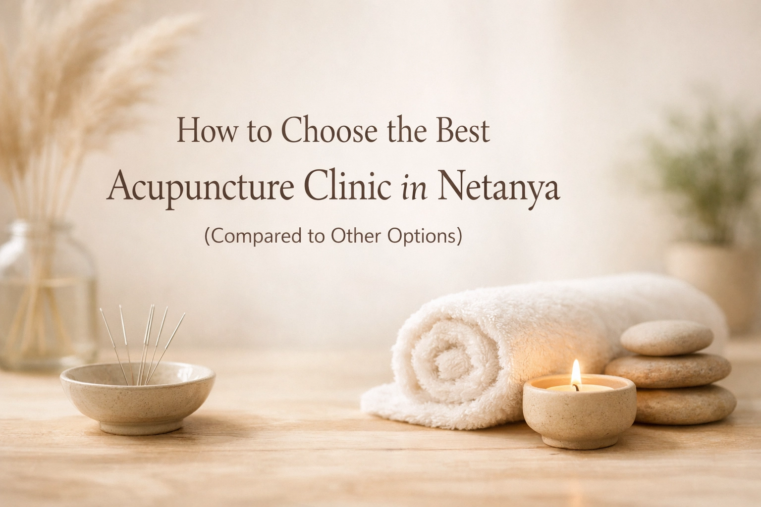 [HERO] How to Choose the Best Acupuncture Clinic in Netanya (Compared to Other Options)