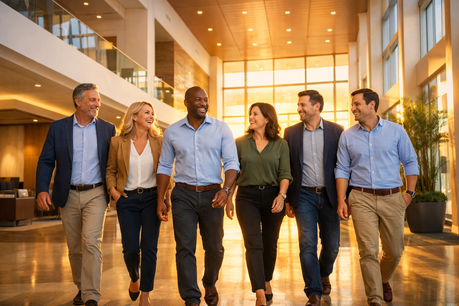 Confident business leaders achieving operational excellence through expert ServiceNow consulting and strategic foresight.