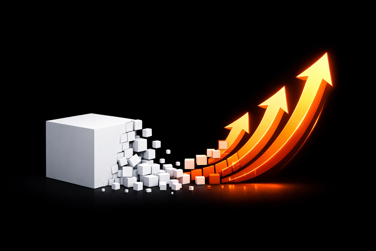 Visual of debt recycling transforming non-deductible debt into a growing investment asset base.