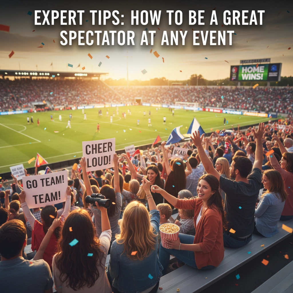 Expert Tips: How To Be A Great Spectata At Any Event