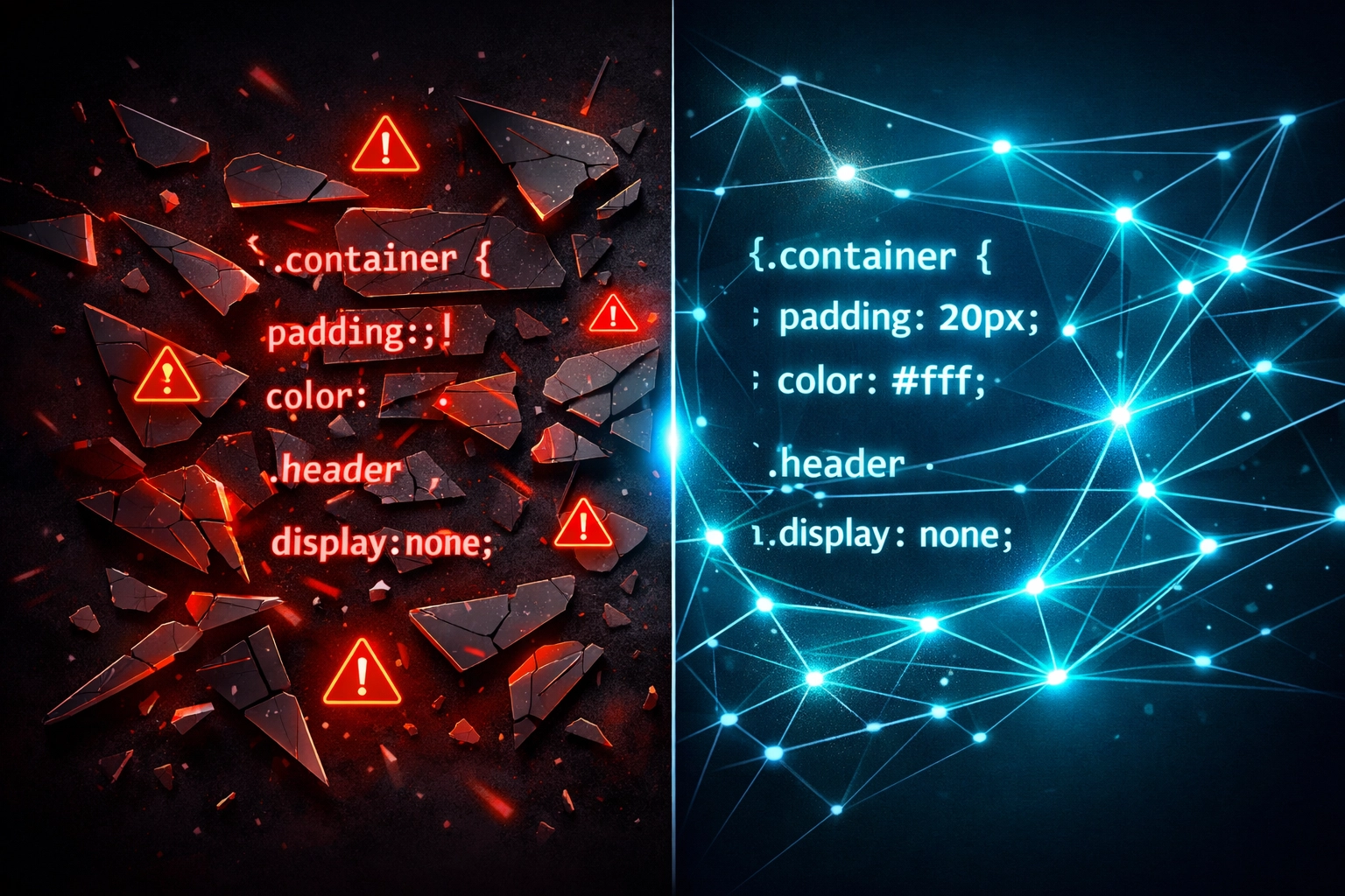 Self-healing AI automatically fixing broken test selectors and code errors