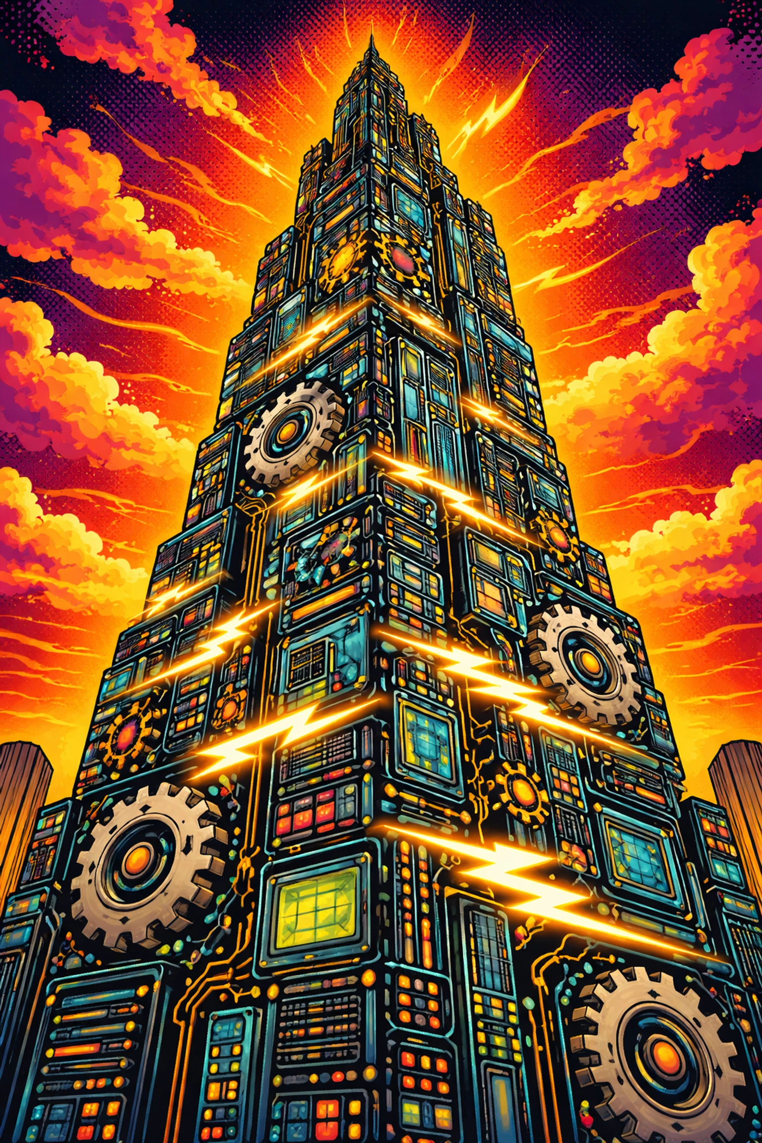 Corporate skyscraper symbolizing large-scale pipeline automation for enterprise sales operations and performance impact.