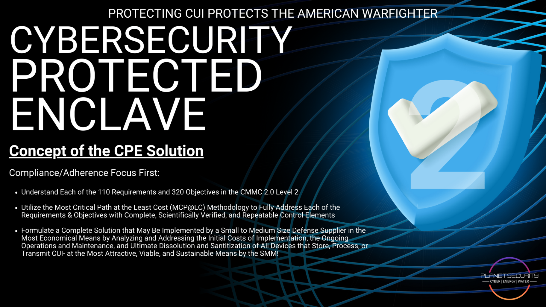 CYBERSECURITY PROTECTED ENCLAVE