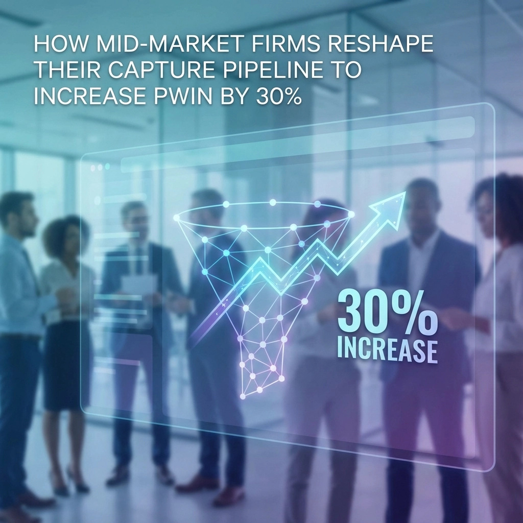 How Mid-Market Firms Reshape Their Capture Pipeline to Increase PWin by 30%