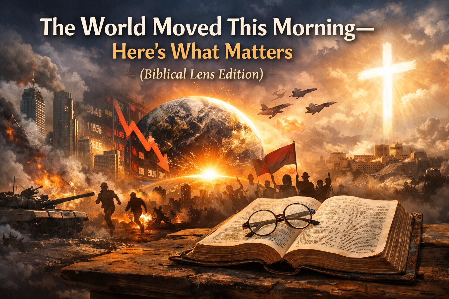 [HERO] The World Moved This Morning: Here