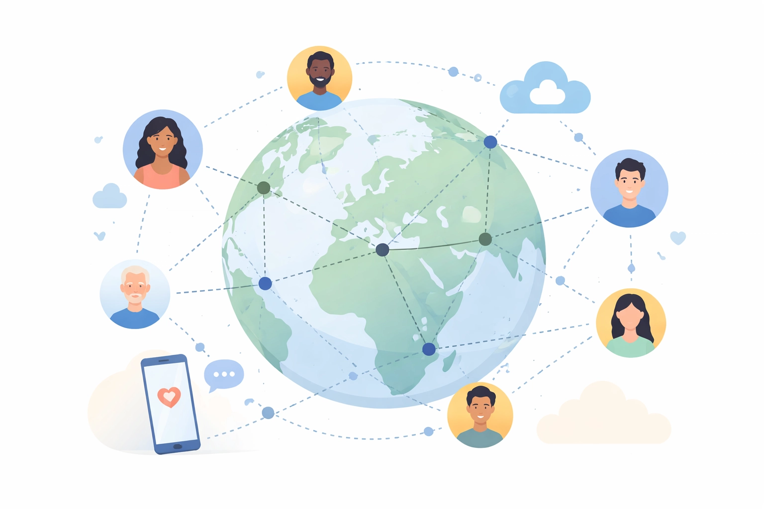 Global Christian community connecting through discipleship technology