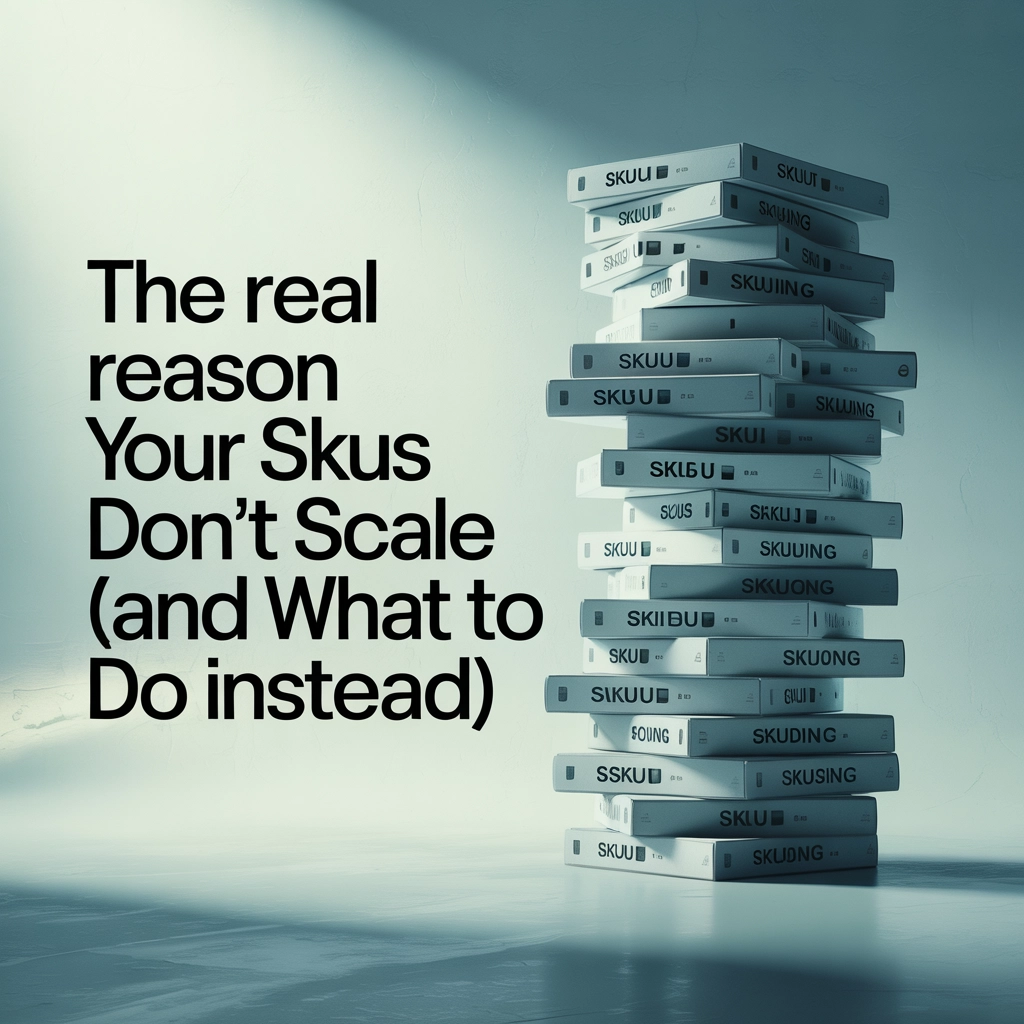 The Real Reason Your SKUs Don't Scale (And What to Do Instead)