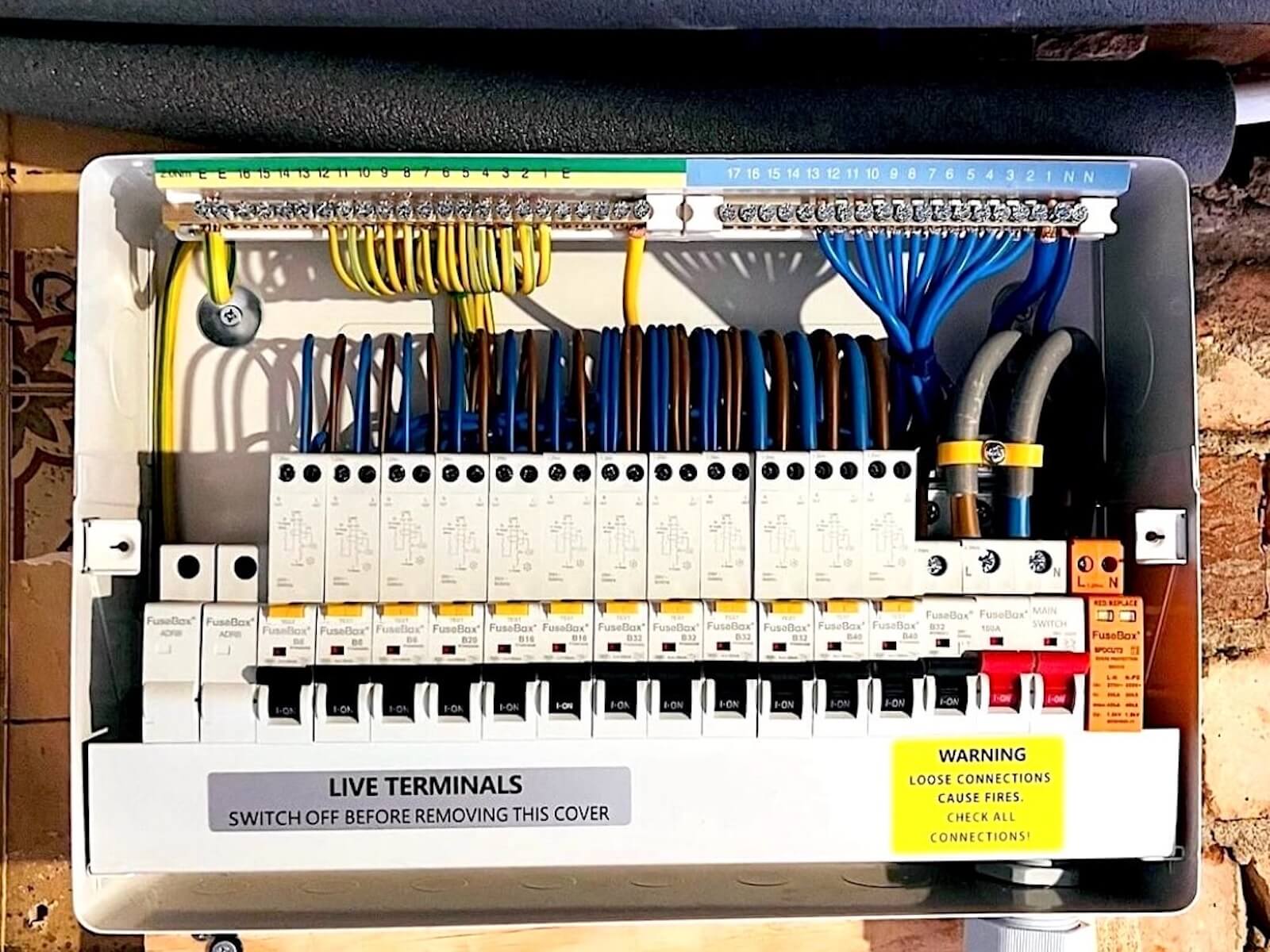 Modern Consumer Unit Installation