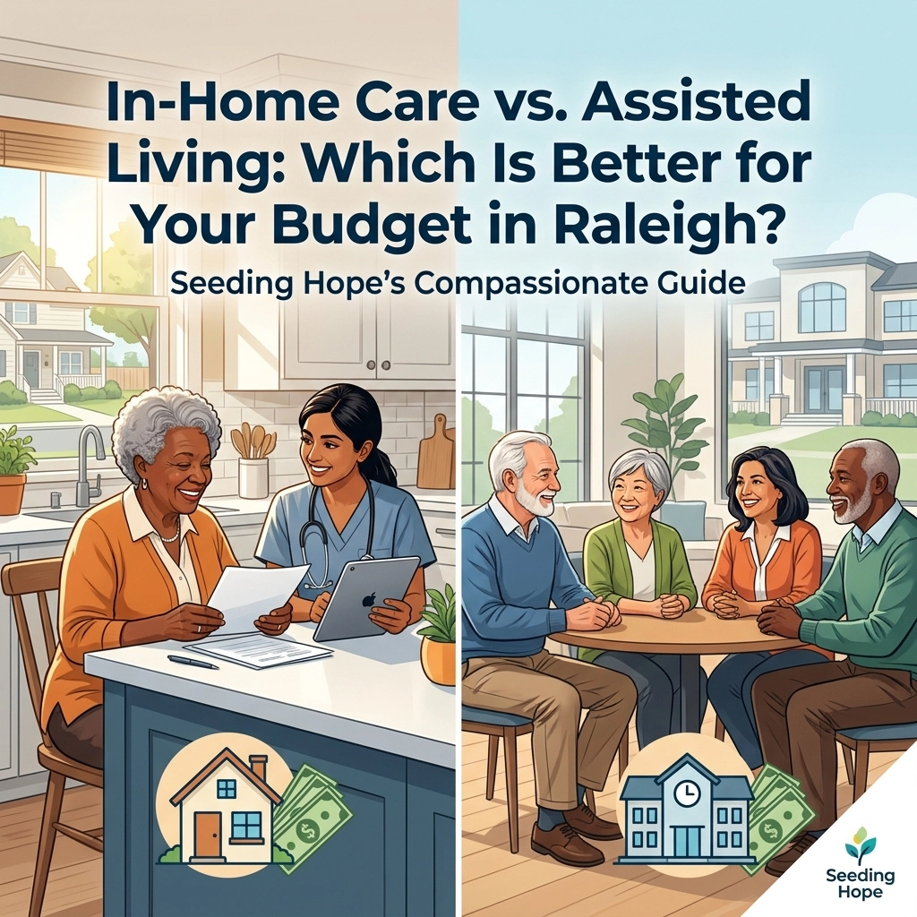 [HERO] In-Home Care vs. Assisted Living: Which Is Better for Your Budget in Raleigh?