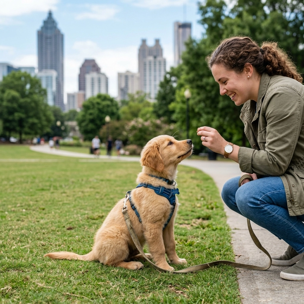 [HERO] Puppy Manners Training 101: A Beginner’s Guide to Mastering Puppy Training in Atlanta