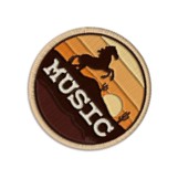 Festival Country Music Badge