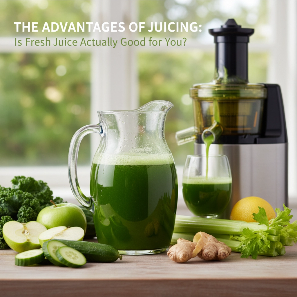 The Advantages of Juicing: Is Fresh Juice Actually Good for You?