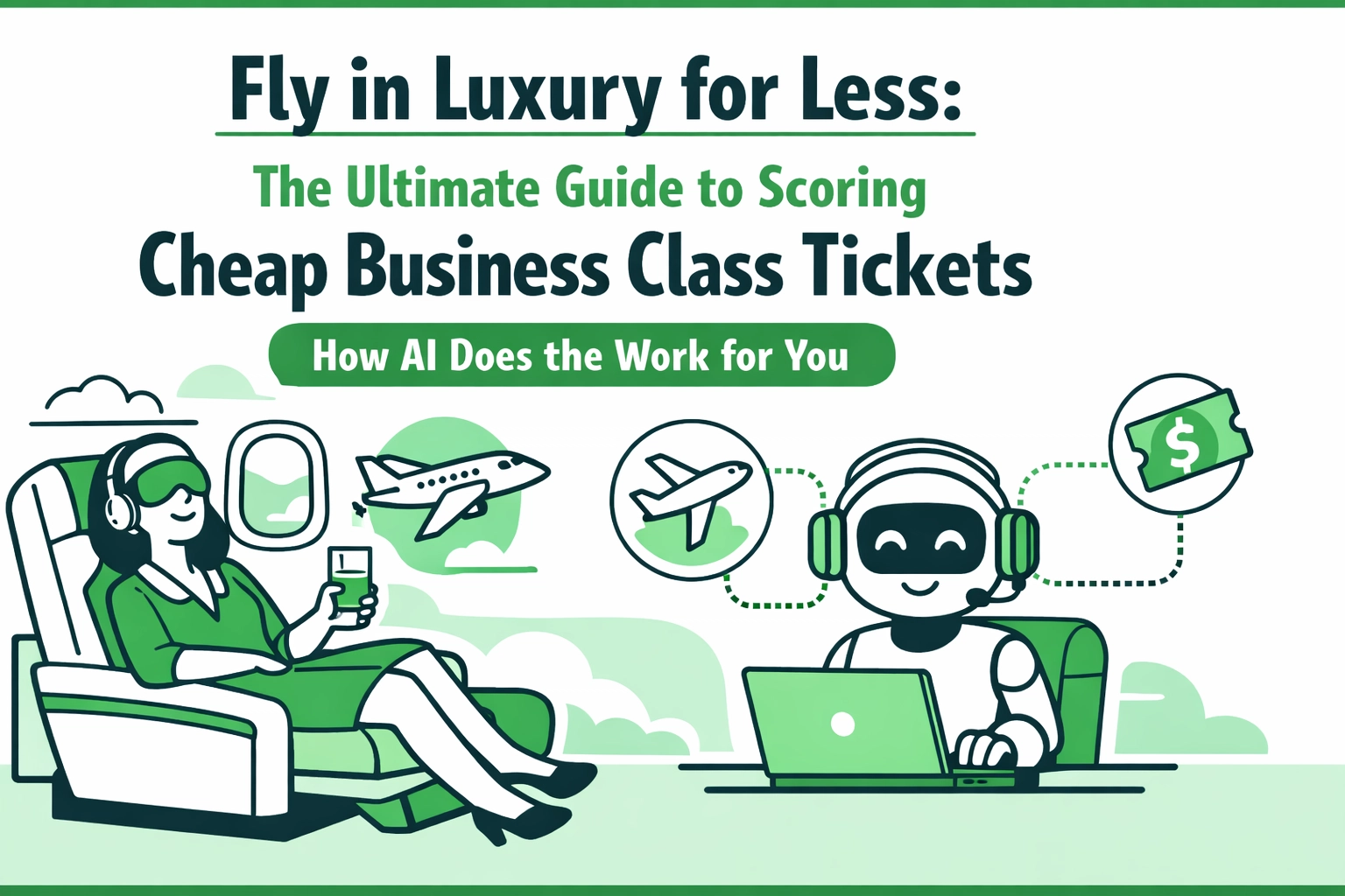 [HERO] Fly in Luxury for Less: The Ultimate Guide to Scoring Cheap Business Class Tickets (and How AI Does the Work for You)