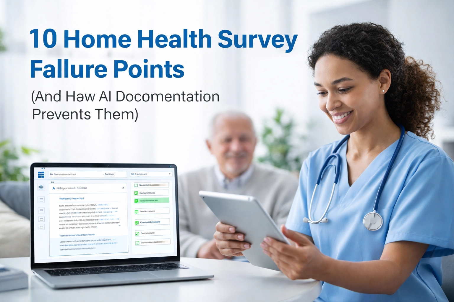[HERO] 10 Home Health Survey Failure Points (And How AI Documentation Prevents Them)
