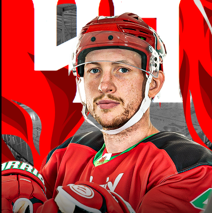 Cedric Lacroix of the Cardiff Devils at The Wellness Lounge