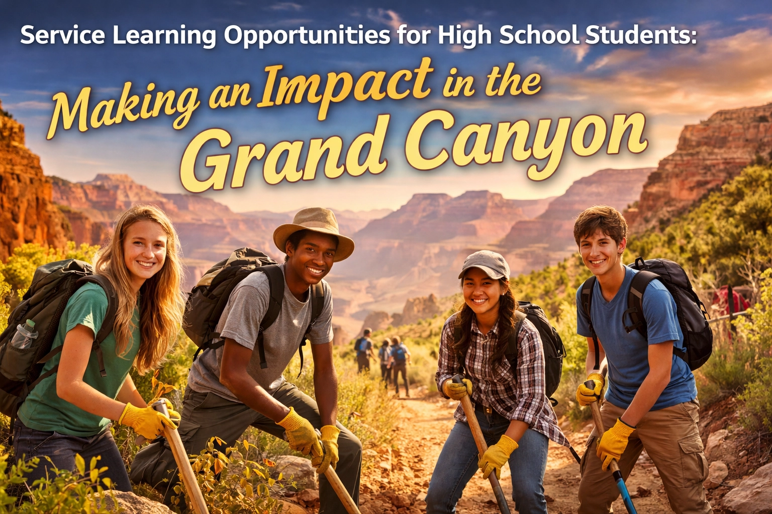 [HERO] Service Learning Opportunities for High School Students: Making an Impact in the Grand Canyon
