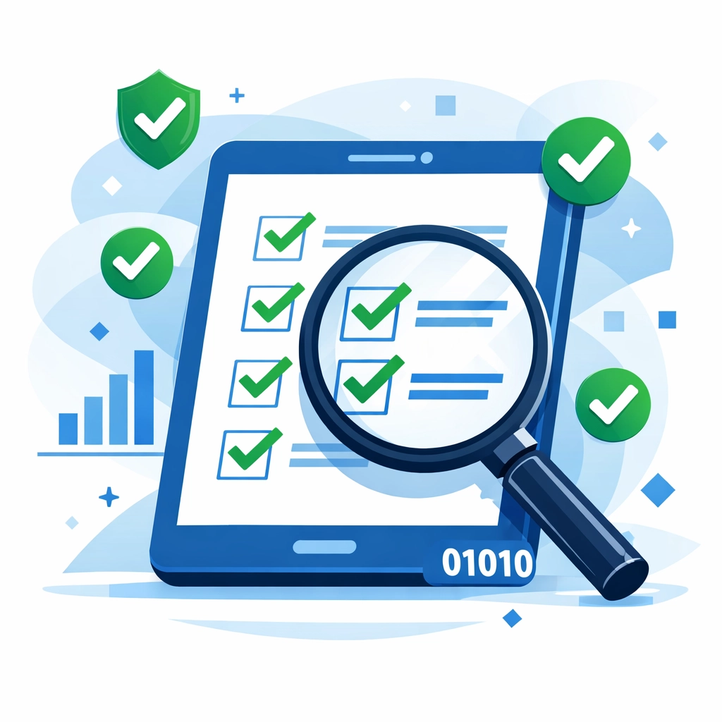 Testing and verifying data backup integrity with checklist for successful recovery