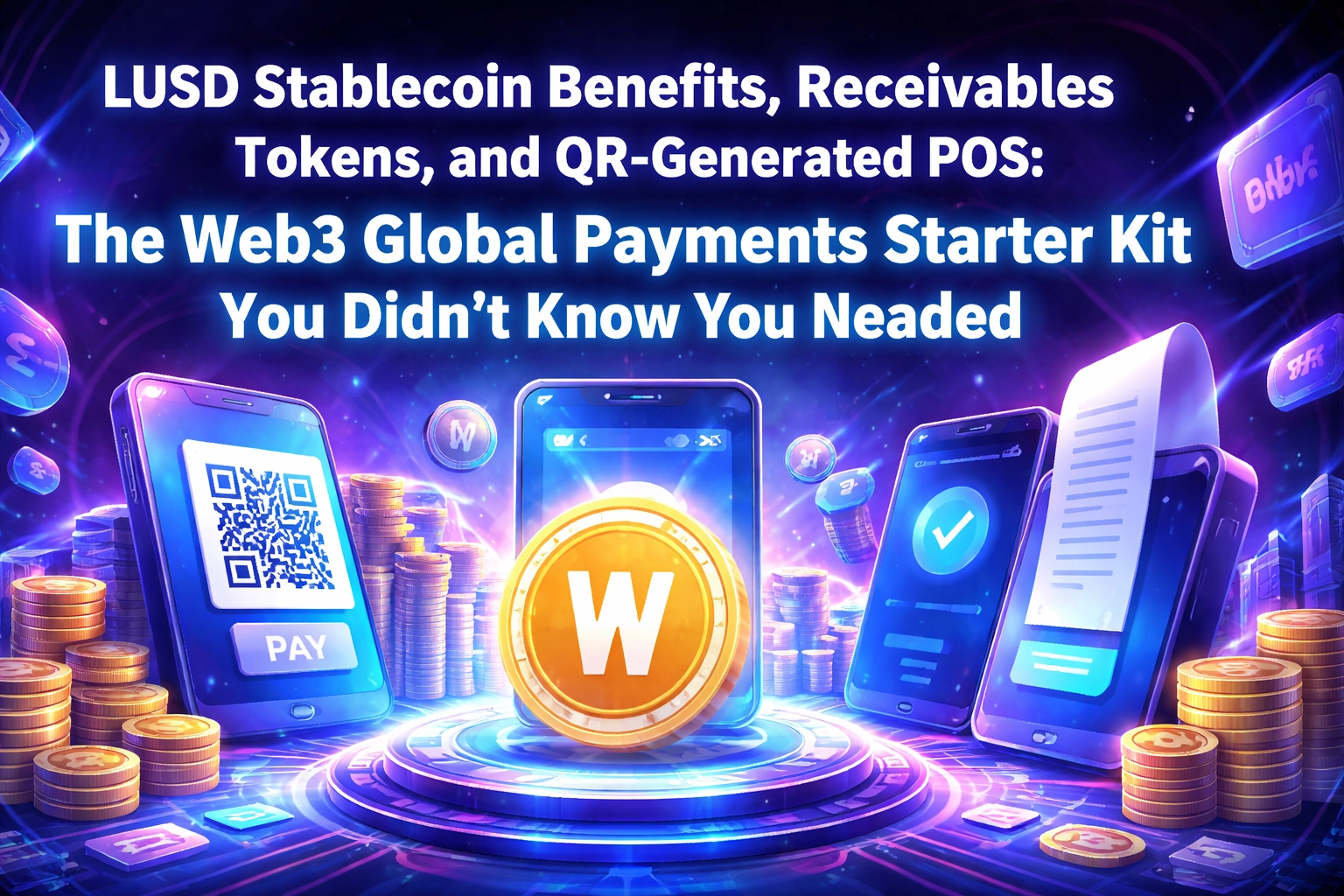 [HERO] LUSD Stablecoin Benefits, Receivables Tokens, and QR-Generated POS: The Web3 Global Payments Starter Kit You Didn