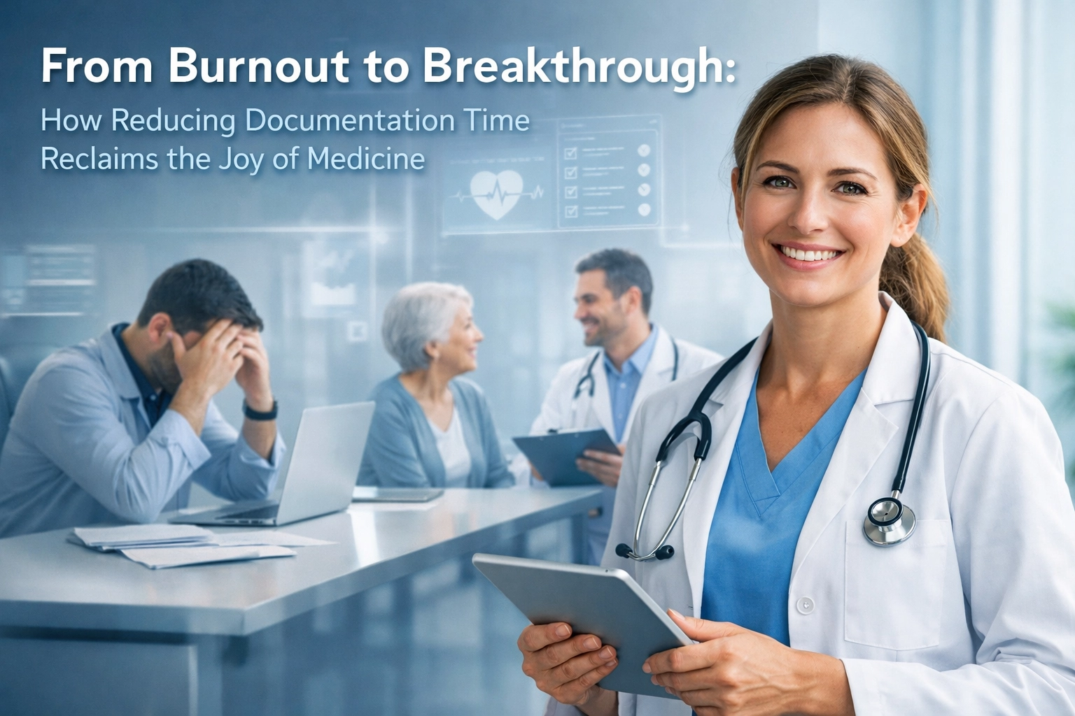 From Burnout to Breakthrough: How Reducing Documentation Time Reclaims the Joy of Medicine