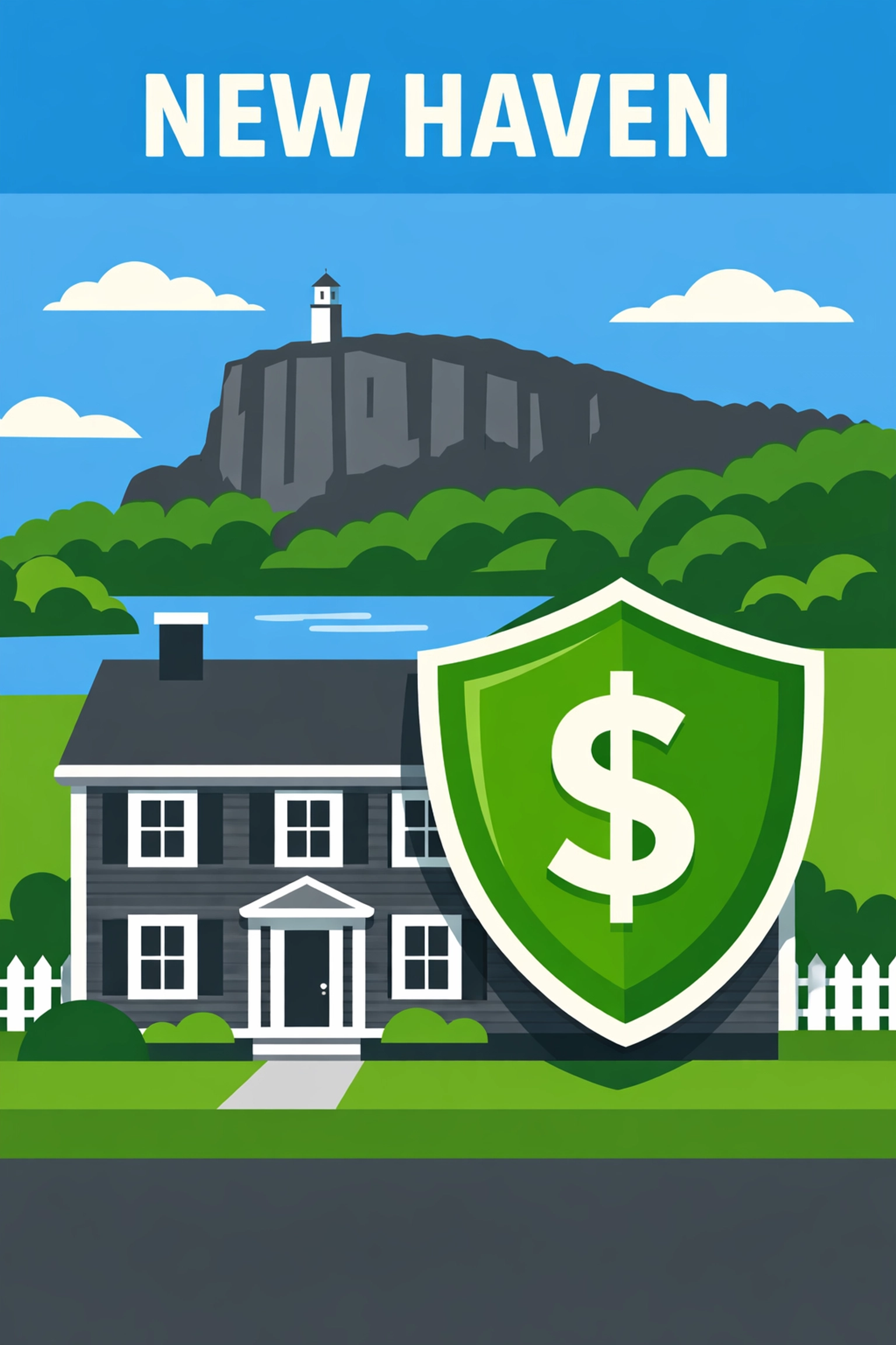 New Haven house and East Rock scenery representing the increased 2026 SALT tax deduction cap.