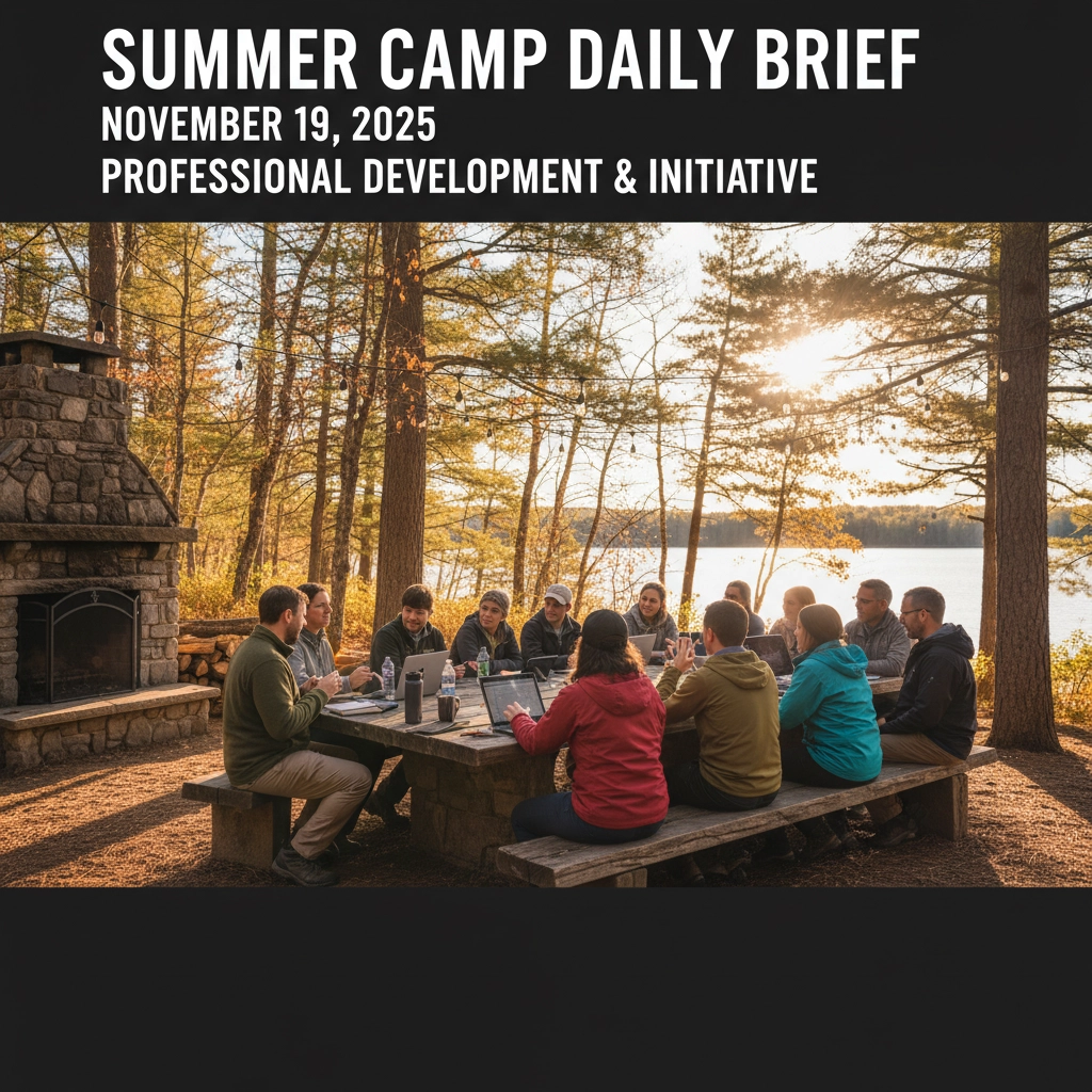 Summer Camp Daily Brief – November 19, 2025: Professional Development and Initiative