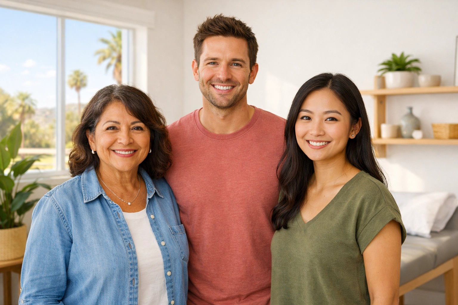 California patients consulting with medical provider about tirzepatide weight management program