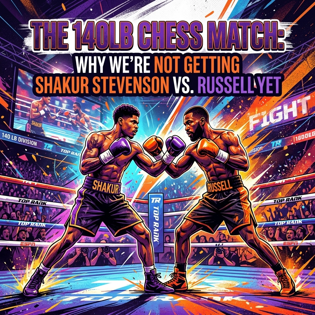 [HERO] The 140lb Chess Match: Why We’re Not Getting Shakur Stevenson vs. Russell Yet