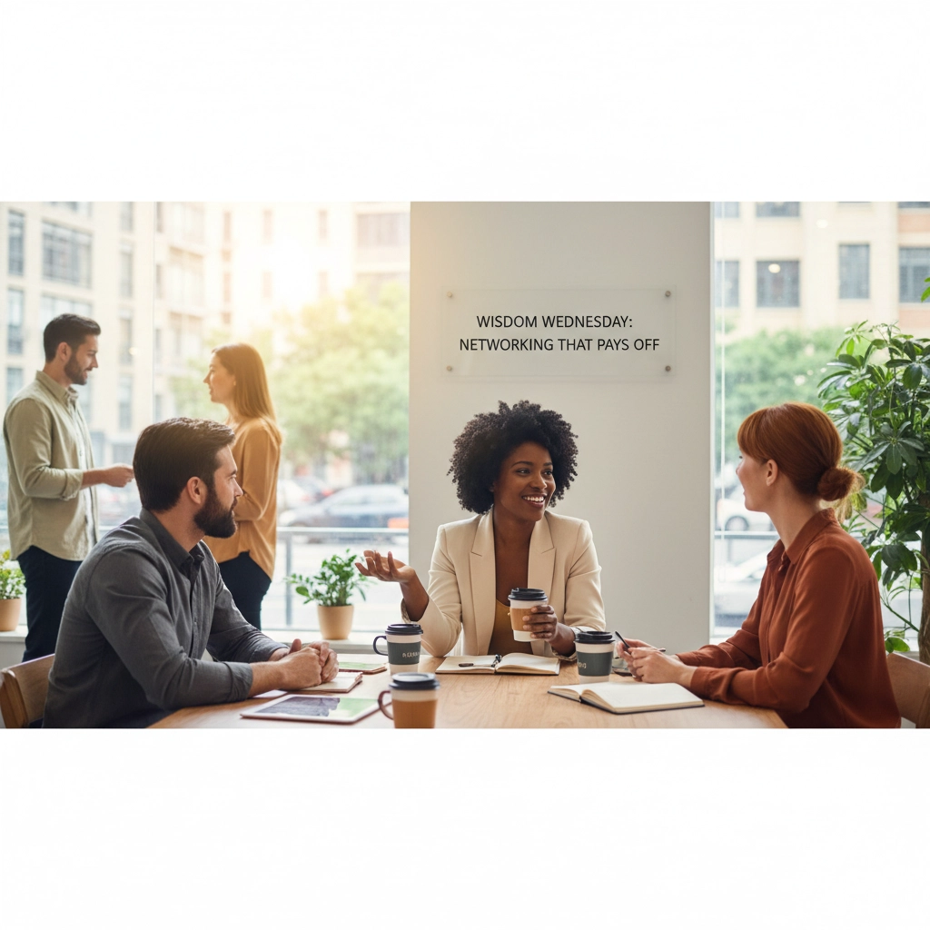 Wisdom Wednesday: Networking That Pays Off for Business Sale Preparation California | Decipher Your Value