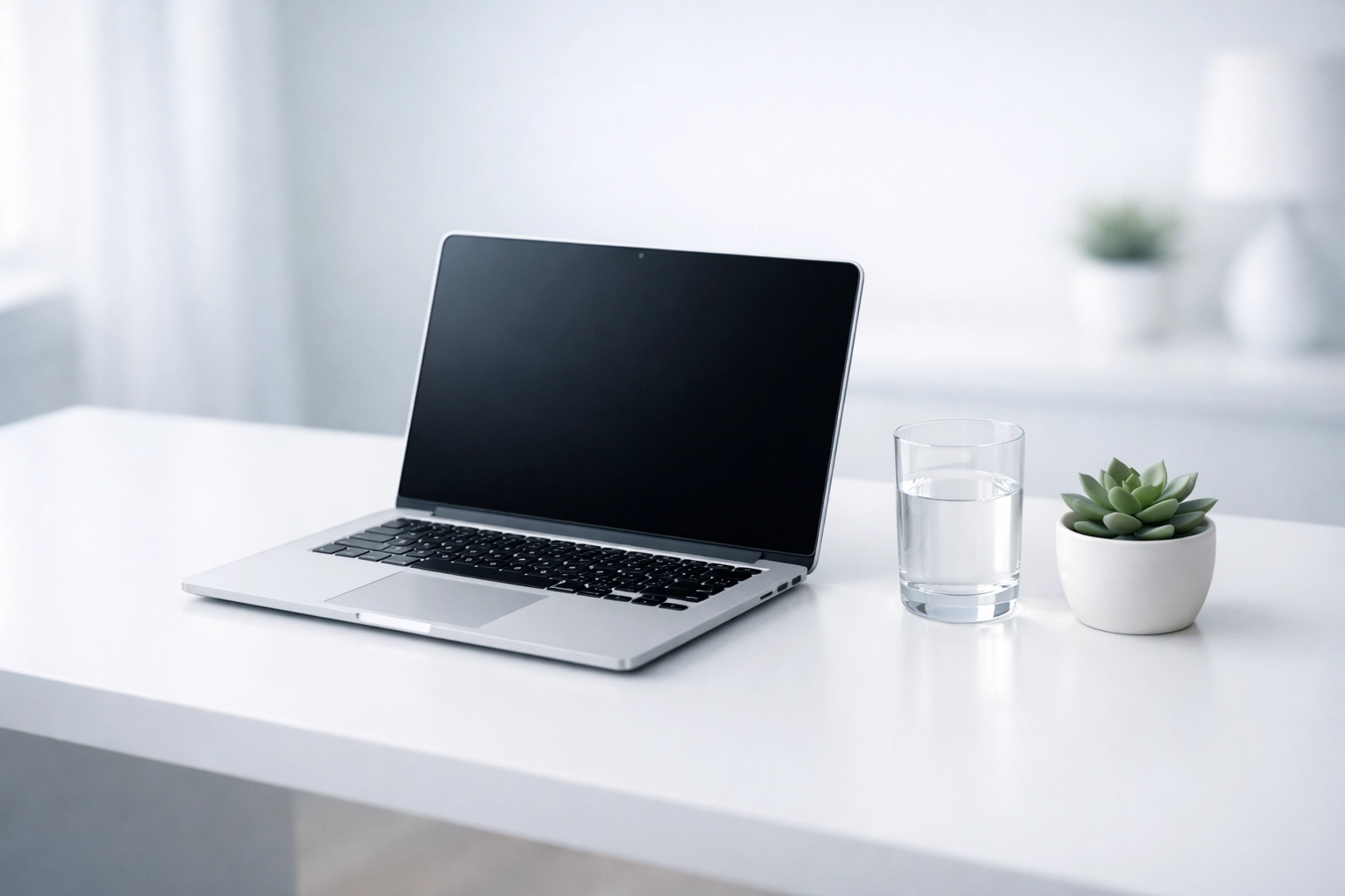 Clean office workspace representing the peace of mind from organized catch-up bookkeeping in Austin.