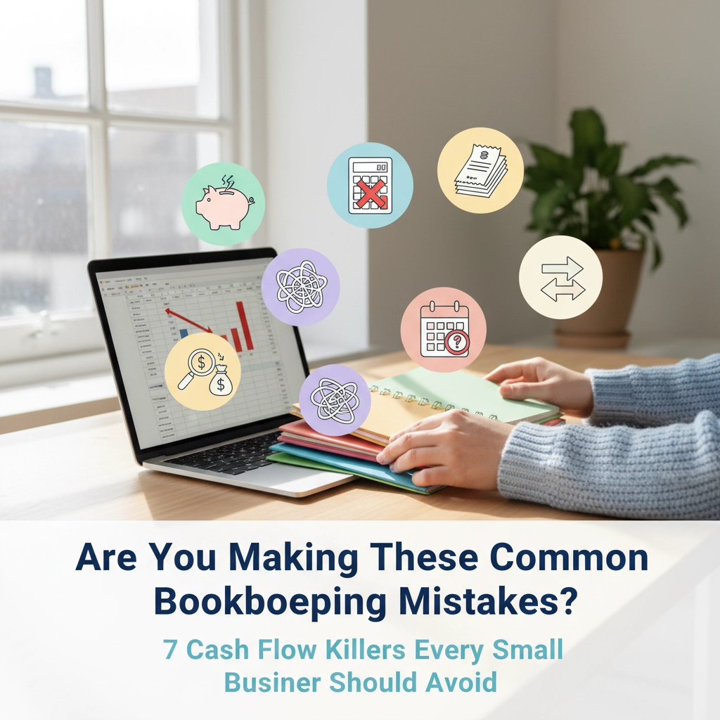 Are You Making These Common Bookkeeping Mistakes? 7 Cash Flow Killers Every Small Business Owner Should Avoid