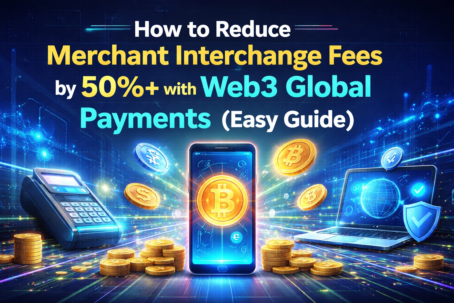 [HERO] How to Reduce Merchant Interchange Fees by 50%+ with Web3 Global Payments (Easy Guide)