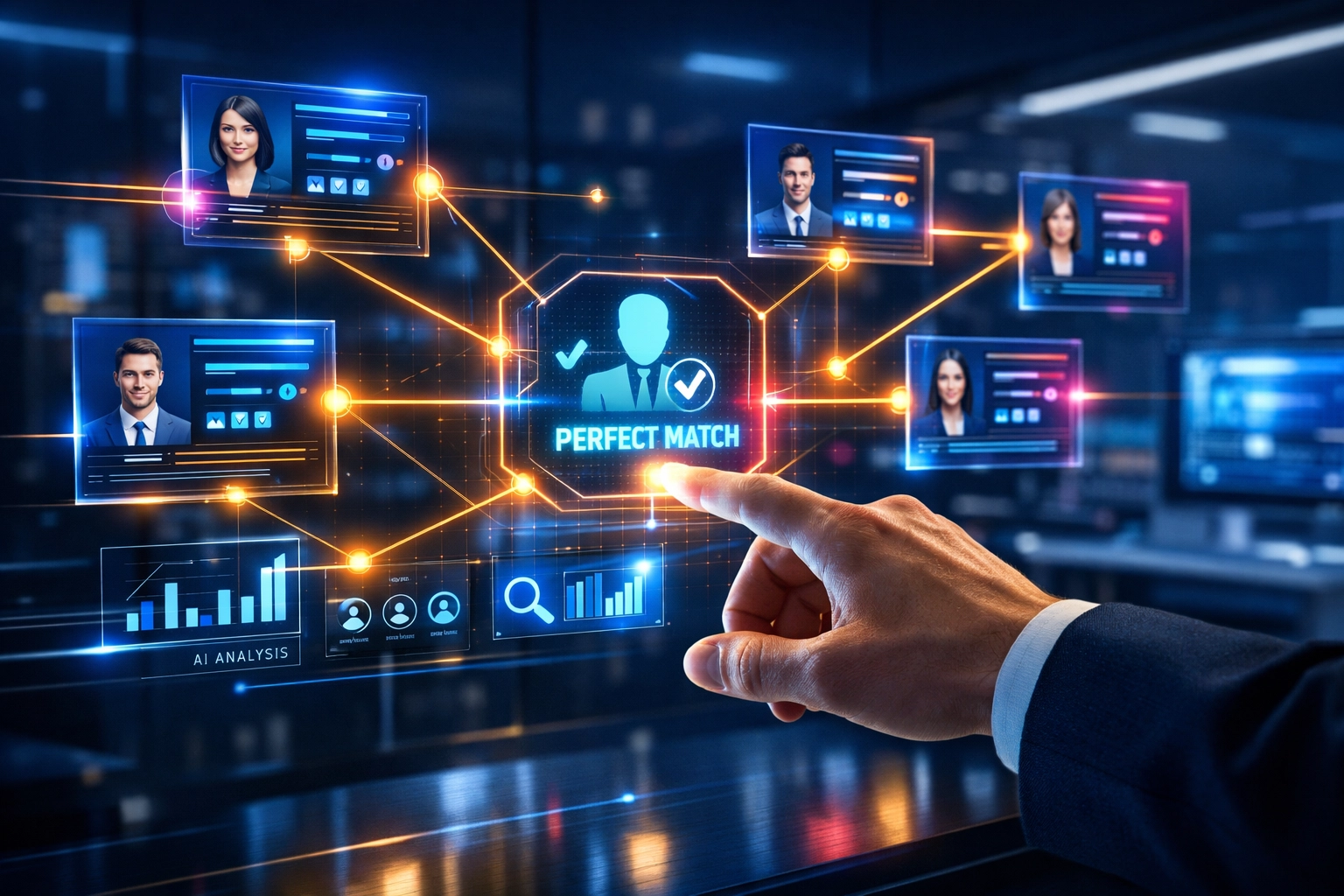 KI in der Personalarbeit für effizientes Recruiting und die Auswahl des Perfect Match.