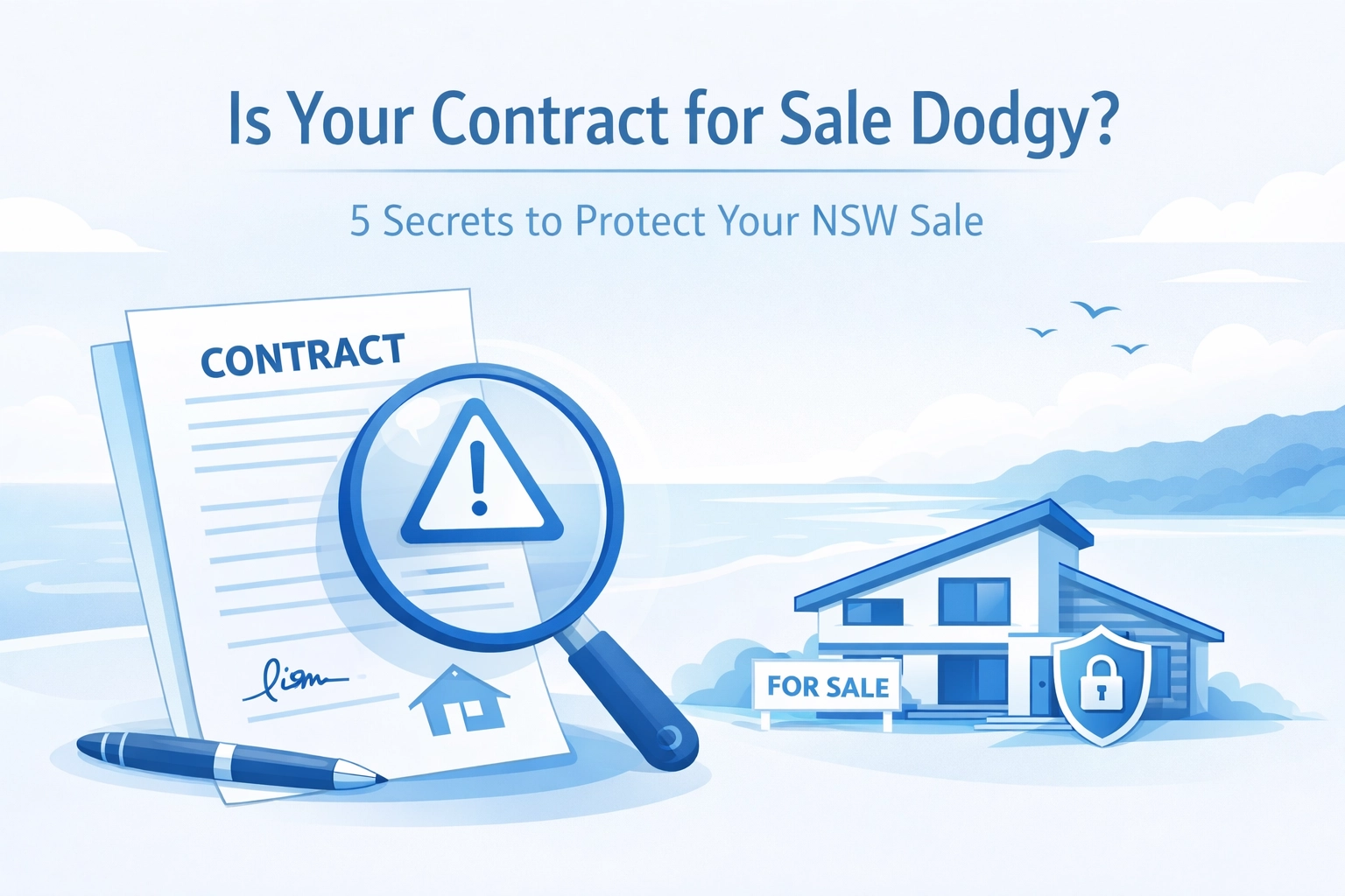 [HERO] Is Your Contract for Sale Dodgy? 5 Secrets Revealed to Protect Your NSW Property Sale
