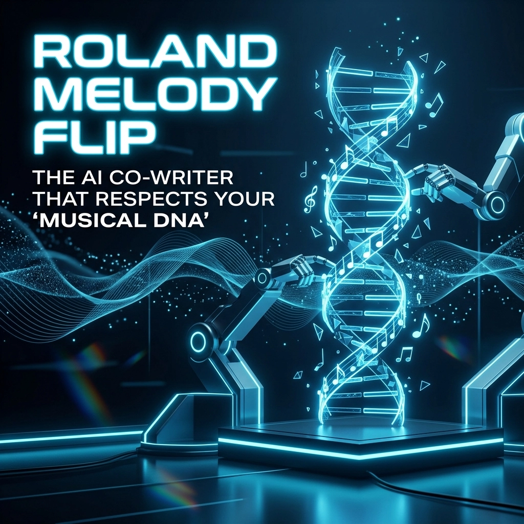 [HERO] Roland Melody Flip: The AI Co-Writer That Respects Your 