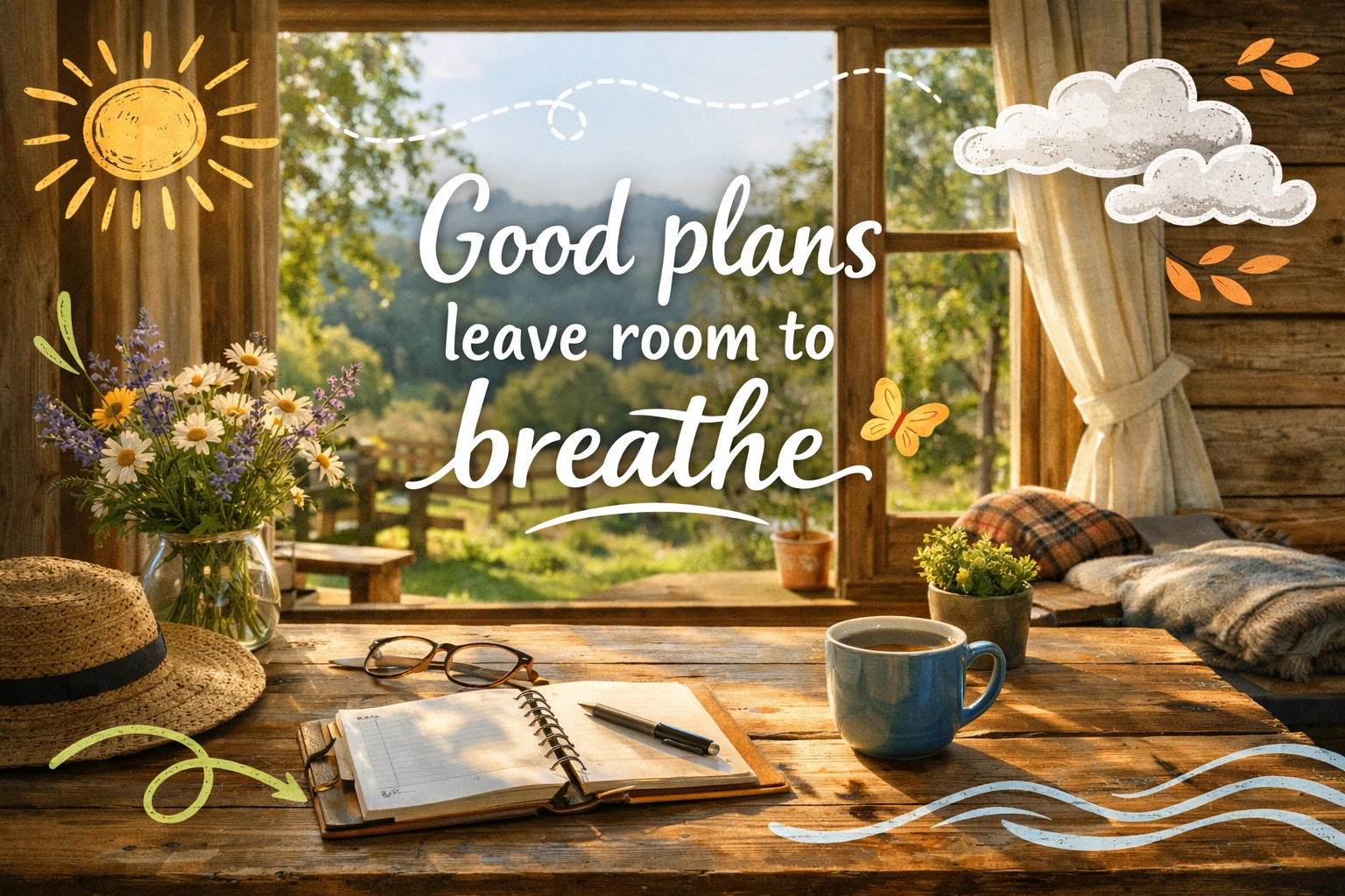 [HERO] Good plans leave room to breathe