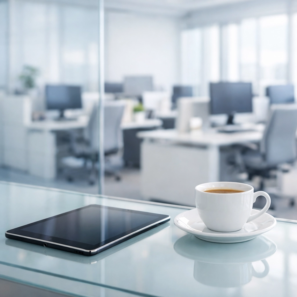 Expansive modern office representing a scaled service bureau infrastructure and professional tax business growth.